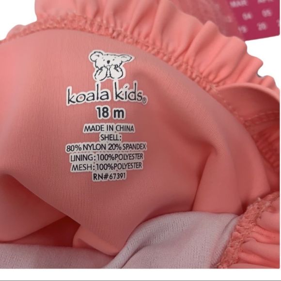 Girls 18 Months Swim Suit Koala Kids - Picture 4 of 4